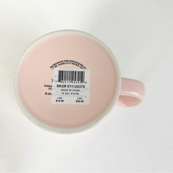 Starbucks Valentines Kissy Lips Mug 2020 14oz - Picture 5 of 6